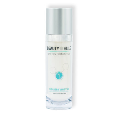Cleanser Sensetive cleansing gel against a white background