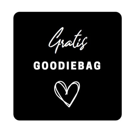 Schriftzug Gratis Goodie Bag